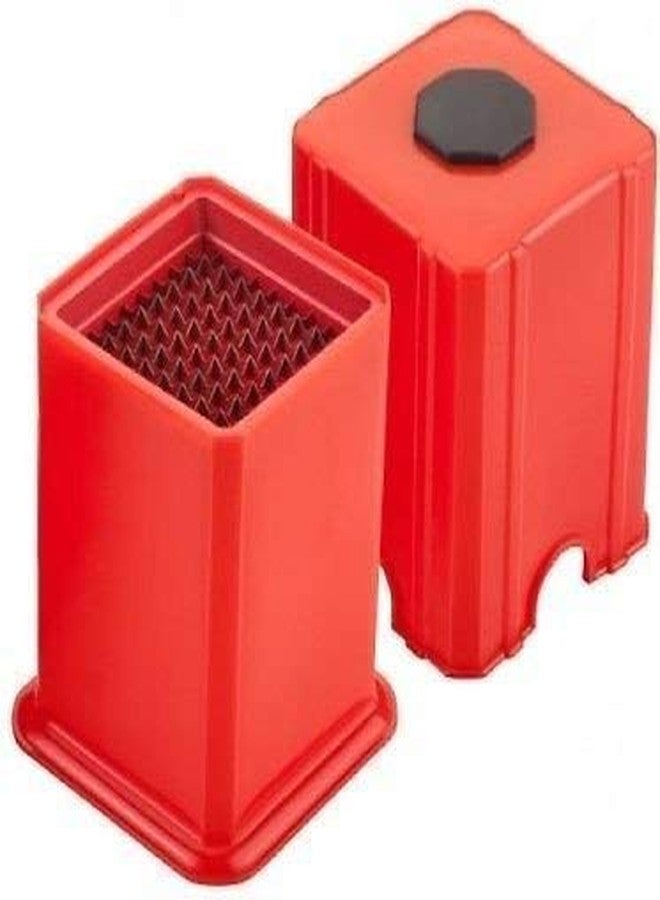 سكاي زون قطاعة رقائق البطاطس البلاستيكية من سكاي زون (أحمر) - Image 4